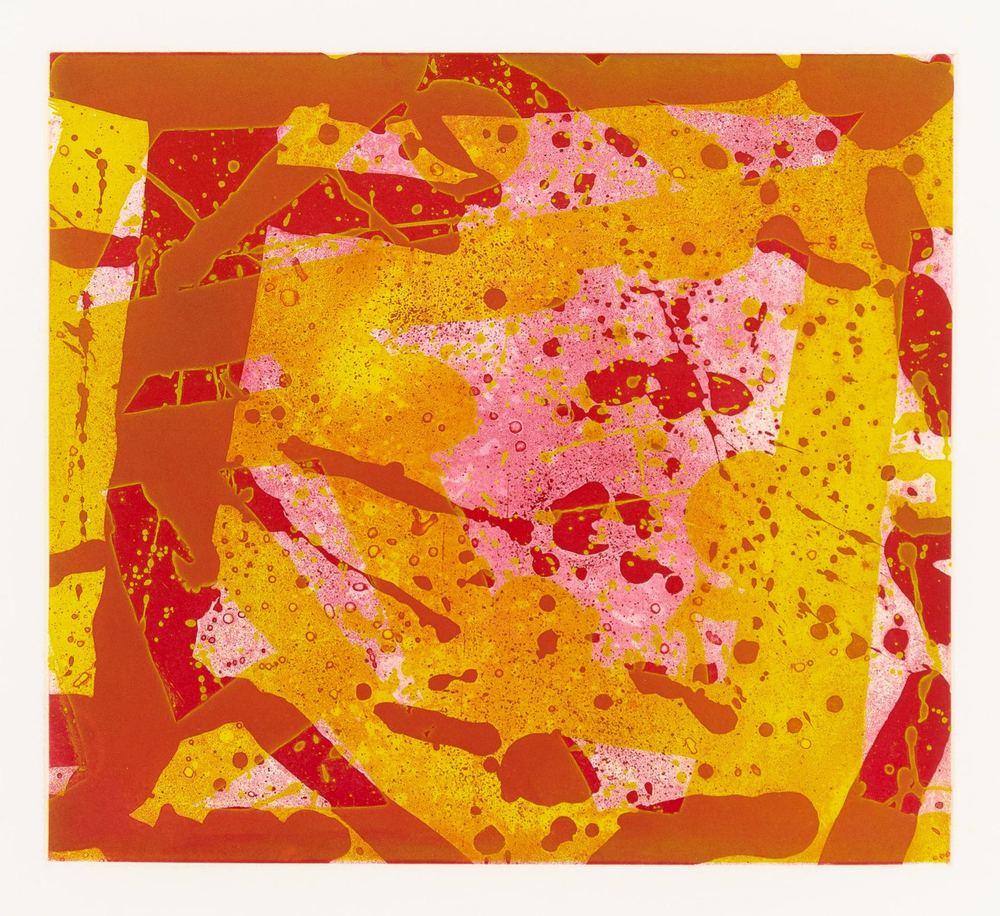 Red Coral by Sam Francis