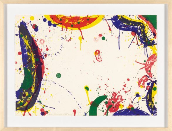 Sun Up by Sam Francis