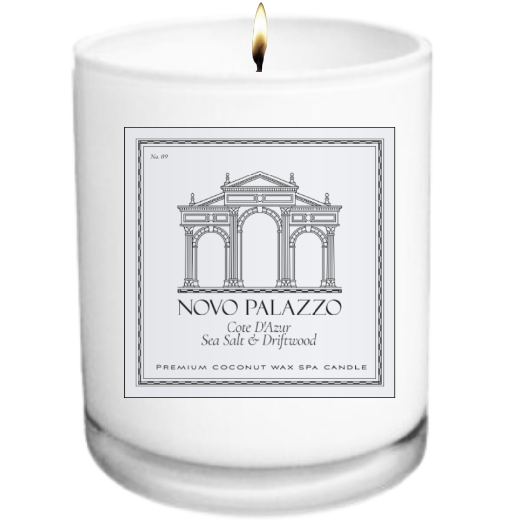 Cote D'Azur Sea Salt & Driftwood Scented Candle 18oz