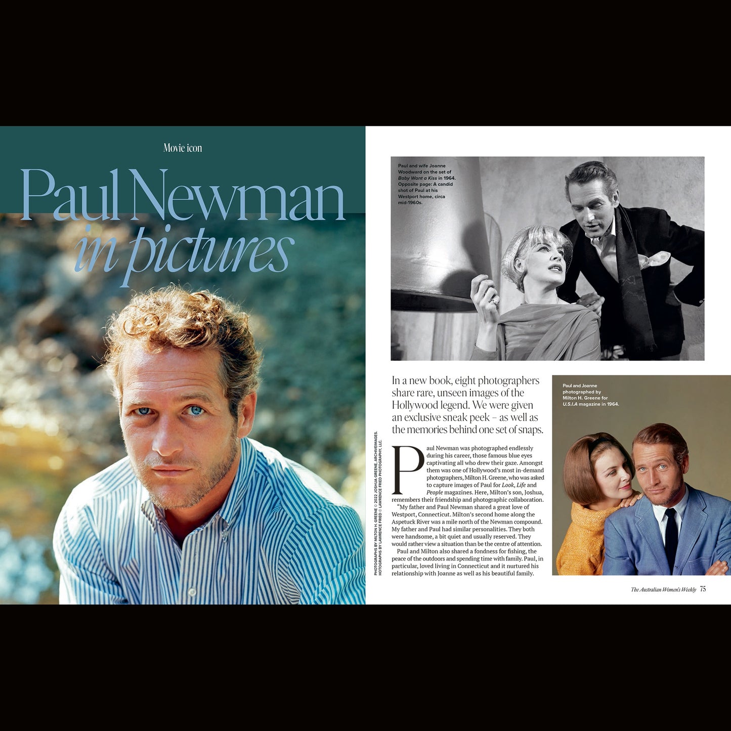 Paul Newman: Blue-Eyed Cool – Deluxe Photography Book Hardcover