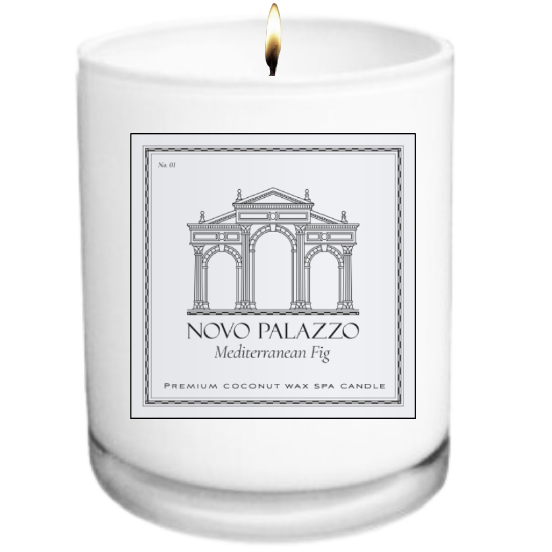 Mediterranean Fig Scented Spa Candle 18oz