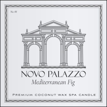 Mediterranean Fig Scented Spa Candle 18oz
