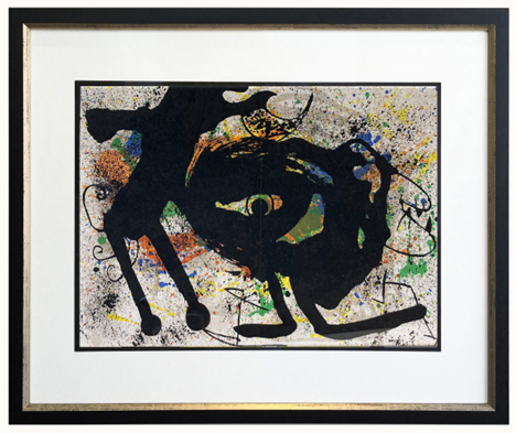 Sobreteixims III by Joan Miro