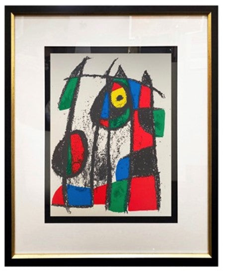 Original Lithograph VII by Joan Miro