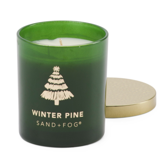 12oz Holiday Winter Pine Candle - Fresh Pine Scent