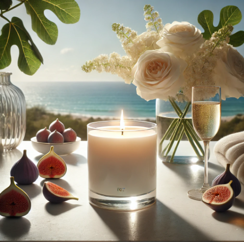 Mediterranean Fig Scented Spa Candle 18oz